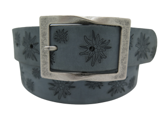 Ledergurt Branding Edelweiss 40mm (11069/60AS-40)